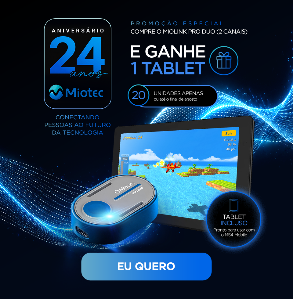 Miotec 24 anos - Banner promocional